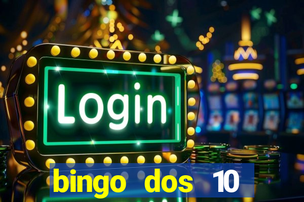 bingo dos 10 mandamentos da lei de deus